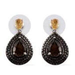 Smoky Quartz (Pear) Brazilian Citrine